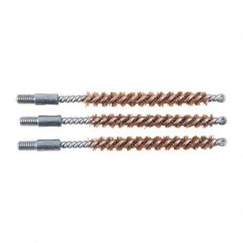 Brownells 22 Caliber Double-Tuff Rifle Brush Pack of 3, Bronze