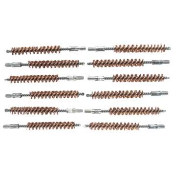 Brownells 30 Caliber Double-Tuff Rifle Brush Pack of 12, Bronze