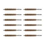 BROWNELLS 8MM CALIBER DOUBLE-TUFF BRONZE RIFLE BRUSH PACK OF 12