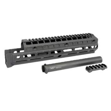 Midwest Industries AK-47 AKXG2 Extended Universal M-LOK Handguard T1 Top Aluminum Black