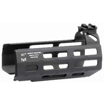 Midwest Industries MPX Handguard Drop-In 4.5 Aluminum Black