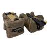 Area 419 Railchanger With Light Fill (3 Lbs.) Bag Combo, Waxed Canvas Tan