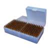 MTM Ammo Box 200 Round Flip-Top .223/5.56MM, Clear Blue