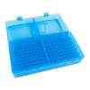 MTM Ammo Box 200 Round Flip-Top .223/5.56MM, Clear Blue