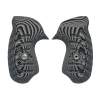 VZ Grips Ruger SP101 Twister, G-10 Black/Gray