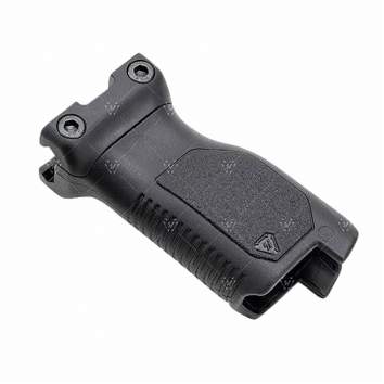 Strike Industries AR-15 Angled Grip Long With Cable Management For Pic Rail, Polymer Black