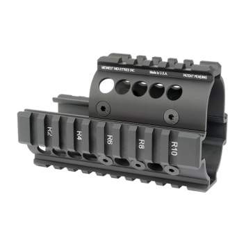 Midwest Industries Mini Draco Handguard, Aluminum Black