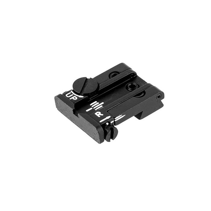COLT BLACK SERRATED ADJUSTABLE REAR SIGHT